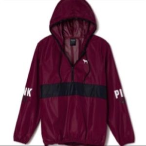 VS PINK 1/2 zip like new